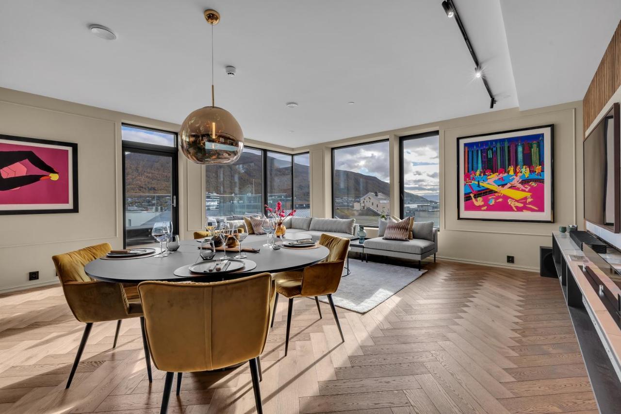 Apartmán Penthouse In Downtown Tromso New Exteriér fotografie